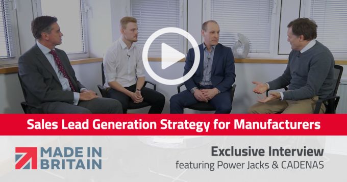 Wie man Sales Leads generiert – Made In Britain führt exklusives Experteninterview mit Power Jacks & CADENAS