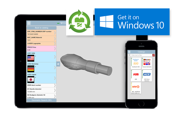 PARTsolutions App for Windows 10