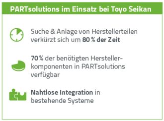PARTsolutions im Einsatz bei Toyo Seikan