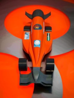 Rennwagen des Infinite-Speed-Teams aus Augsburg