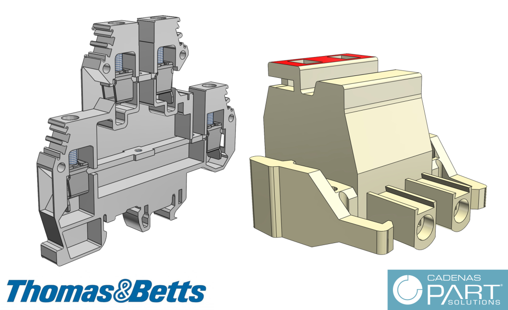 Thomas & Betts Generated Digital Product Images by CADENAS 