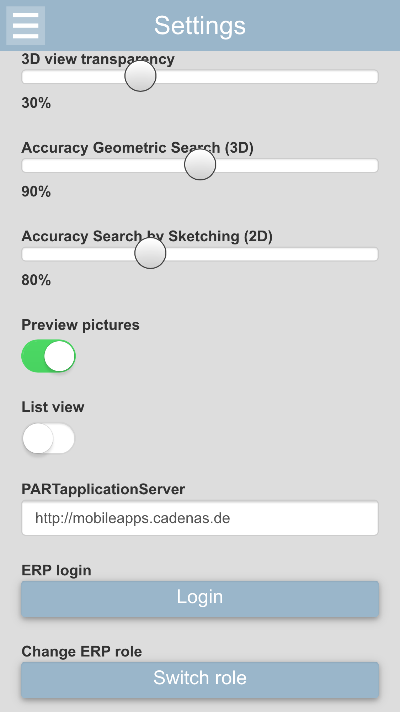 PARTsolutions App