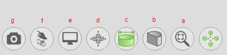 Additional features at 3D Viewer Radial Menu