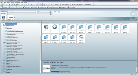 PHOENIX CONTACT Stammdaten-Produktkatalog in PARTsolutions