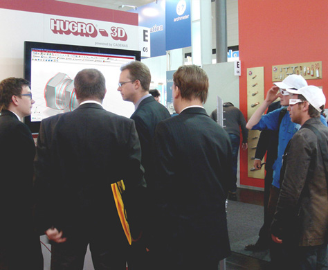 Das Messe-Entertainmentpaket auf der i+e 2011 mit Hugro