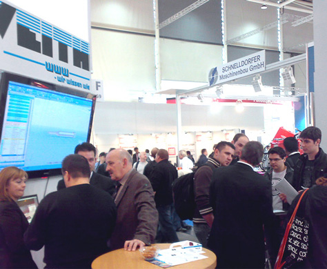 Das Messe-Entertainmentpaket auf der Euroblech 2010 mit Veith