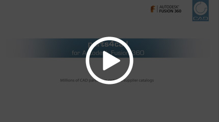 parts4cad for Autodesk Fusion 360